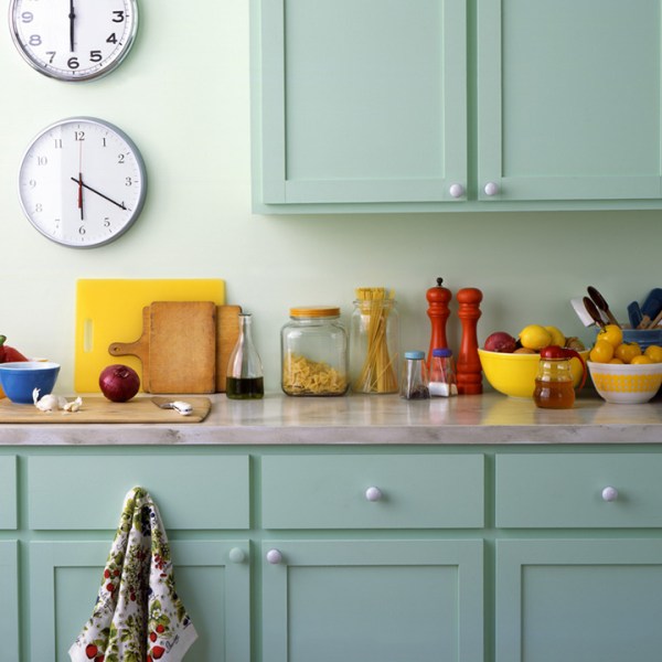 Kitchen painted green | Kitchen Color Schemes